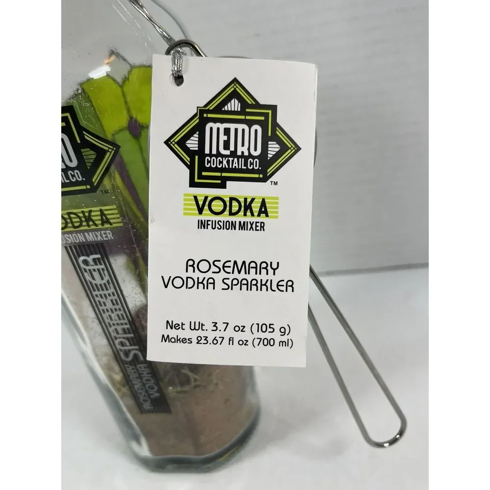 Metro Cocktail‎ ROSEMARY VODKA SPARKLER Infusion Mixer  3.7 oz (110g)
